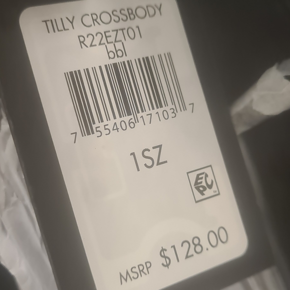 NUEVO CON ETIQUETAS BOLSO DE MANO NEGRO DKNY TILLY PEQUEÑO HOMBRO BANDOLERA PREC - Picture 4 of 4
